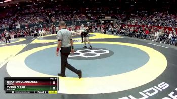 D3-165 lbs Semifinal - Braxton Quaintance, Lakota vs Tyson Clear, Malvern