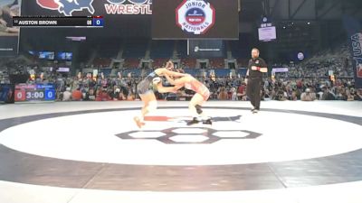 135 lbs Champ. Rd Of 32 - Haylynn Littleton, Ohio vs Auston Brown, Ohio