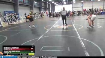 115 lbs Round 1 (6 Team) - Clinton Shepherd, Team USA vs Carson Worrick, Combat WC