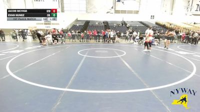 157 lbs 1st Place Match - Jacob McVige, HF-L Youth Wrestling vs Evan Nunez, Club Not Listed