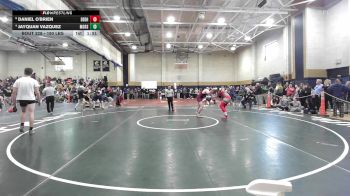 190 lbs Consi Of 4 - Daniel O'Brien, Dedham vs Jayquan Vazquez, Mount Greylock