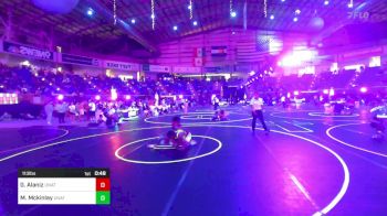 113 lbs Consi Of 16 #2 - Gabriel Alaniz, Unattached vs Max Mckinlay, Unattached