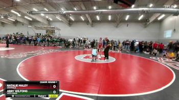 115 lbs Champ. Round 1 - Natalie Maley, Chatfield vs Abby Wilfong, Vista Ridge