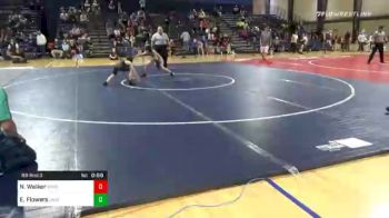 69 lbs Prelims - Nathan Walker, Woodstock Wrestling Club vs Eli Flowers, Unattached