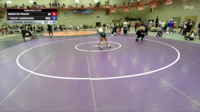 124 A Champ. Round 2 - Madilyn Peach, Unattached vs Haley Narahara, Menlo College