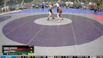 172 lbs Round 1 (4 Team) - Orinn Hubbard, Redmond vs Aidan Powell, Summit