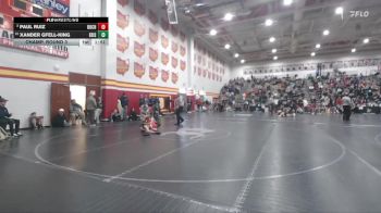 132 lbs Champ. Round 3 - Xander Gfell-King, Edison vs Paul Ruiz, Buchanan