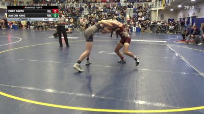 133 lbs Consy 2 - Cole Smith, Williamstown-WV vs Aaydin King, Parkersburg South-WV