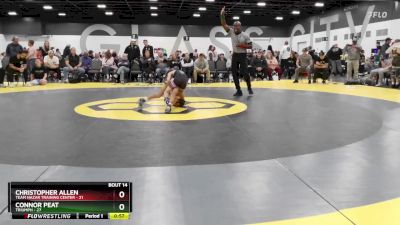 55 lbs Round 3 - Connor Peat, Triumph vs Christopher Allen, Team Nazar Training Center