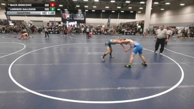 138 lbs Quarters - Mack Moscovic, Shamrock Select vs Lorenzo Gallegos, Volcano Vista High School Wrestling