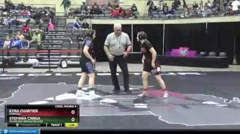 138 lbs Cons. Round 4 - Kyra Chartier, Muskego vs Stefania Canga, Milwaukee Ronald Reagan