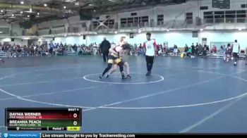 180 lbs Round 2 (4 Team) - Breanna Peach, Killer Cheese Curds vs Daynia Werner, Free Range Chickens