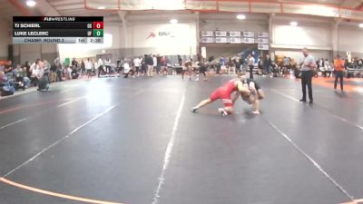 165 lbs Champ. Round 2 - Luke Leclerc, Bellarmine vs Tj Schierl, Ohio State
