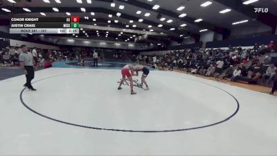 157 lbs Cons. Round 2 - Justin Craig, Messiah vs Conor Knight, King`s College