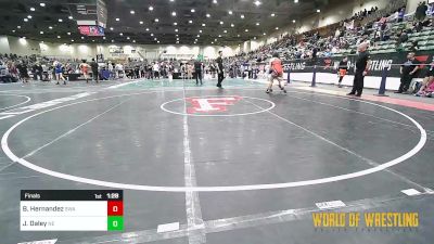 161 lbs Final - Brianna Hernandez, Swamp Monsters vs Jaclyn Daley, Nevada Elite