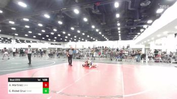 90 lbs Final - Achilles Martinez, Grindhouse WC vs Cato Rickel Cruz, Team Aggression