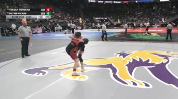 Cons. Round 1 - Teagan Rerucha, David City vs Keyan Wickre, Cedar Catholic