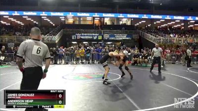 3A 145 lbs Semifinal - James Gonzalez, Winter Park vs Anderson Heap, Osceola (Kissimmee)