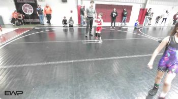 61 lbs 3rd Place - Michael Mairel, Perry Wrestling Academy vs Ky Kemble, Ponca City Wildcat Wrestling