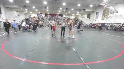 215 lbs Cons. Round 5 - Chris Lopez-Nieto, La Quinta/LQ vs Dustin Han, Lutheran/Orange