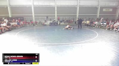 157 lbs Round 1 (8 Team) - Noah Howk-Erwin, Iowa vs Kellen Long, Missouri