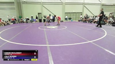 215 lbs Semis & 3rd Wb (16 Team) - Conor Mccloskey, Georgia vs Cole Rogers, Kansas Blue