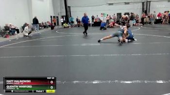 157 lbs Round 6 (8 Team) - Quentin Warford, D3Primus vs Matt Malinowski, Seagull White