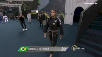 BIANCA BASILIO vs MICHELE OLIVEIRA 2018 Abu Dhabi Grand Slam Rio De Janeiro