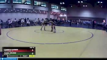 100 lbs Champ Round 1 (16 Team) - Camryn Harber, Griffin Fang vs Maria Kruske, SD Heat