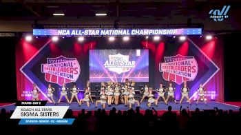 Koach Allstars - Sigma Sisters [2025 L3 Senior - D2 - Medium Day 2] 2025 NCA All-Star National Championship