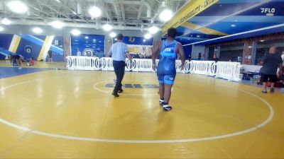 285 lbs Cons. Round 2 - Hunter Caban, Somerset Academy vs Devon Young, North Port HIgh School