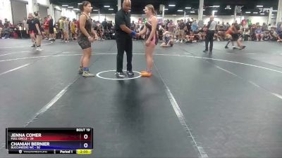 165 lbs Round 5 (8 Team) - Chaniah Bernier, Buccaneers WC vs Jenna Comer, Full Circle