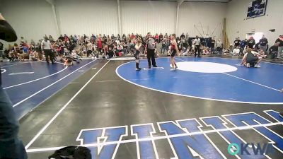 110 lbs Quarterfinal - Teddy Galligher, Barnsdall Youth Wrestling vs Roy Hudson, Pryor Tigers