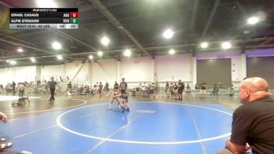 62 lbs 3rd Place - Izrael Casaus, Juggernaut WC vs Alfie Steward, Trybe