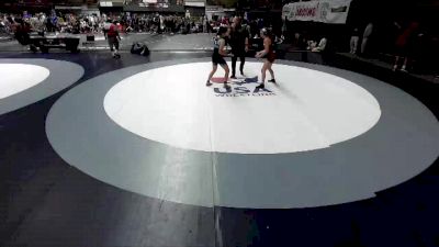 125 lbs Cons. Semis - Jordan DeLeon, Golden Tribe Wrestling vs Bailey Rademaker, Golden Tribe Wrestling