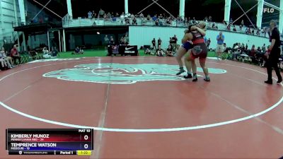 183 lbs Round 2 (6 Team) - Kimberly Munoz, Pennsylvania Red vs Temprence Watson, Missouri