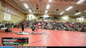 124-135 lbs Quarterfinal - Giselle Rogers, Federal Way Spartans Wrestling vs Reinalda Gonzalez, Ascend Wrestling Academy