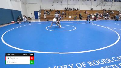 130 lbs Cons. Semi - Robert Garcia, Warriors WC vs Thomas Zubia, Zubia Boyz