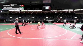 180 lbs 1st Place Match - Matteo Furr, BKV1 vs Cameron Lardie, NDL1