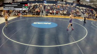 125 lbs Cons. Semi - Harrison Gordon, Nyu vs Alex Dufour, McDaniel