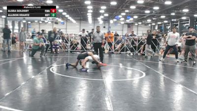 75 lbs Round 5 (4pm Saturday) - Allison Krantz, Misfits vs Alsea Goldsby, POWA