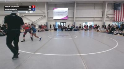 138 lbs Tyson Crowsey, Texas vs Xavier Mance, Georgia