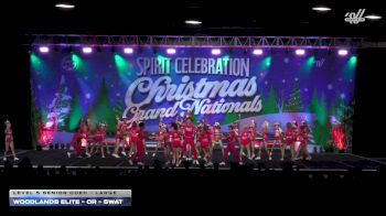 Woodlands Elite - OR - SWAT [2025 L5 Senior Coed - Large] 2025 Spirit Celebration Christmas Grand Nationals