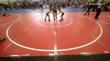 61 lbs Round Of 16 - Jesse Voss, Skiatook Youth Wrestling 2022-23 vs Dominic Guerrero, Brushy Wrestling Club