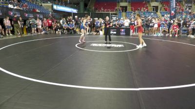 115 lbs 5th Place - Leiannah Landreth, KS vs Marjorie McDaniel, WA