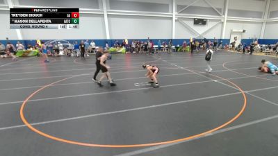 106 lbs Cons. Round 4 - Mason DellaPenta, Unattached vs Treyden Diduch, Alber Athletics