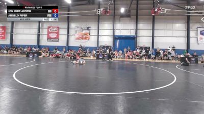 100 lbs Jon Luke Austin, Indiana vs Angelo Pifer, Pennsylvania Red