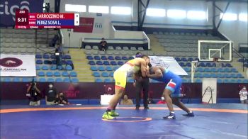 97 kg Rr Rnd 1 - Marcos Carrozzino, Brazil vs Luis Miguel Perez Sosa, Dominican Republic