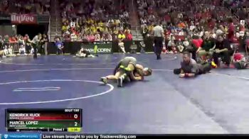 1 lbs Quarterfinal - Marcel Lopez, New London vs Kendrick Huck, Nashua-Plainfield