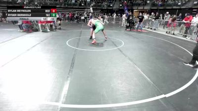 190 lbs Final - Dylan Reynolds, Westfield vs Ryder Bernholz, Yale Street